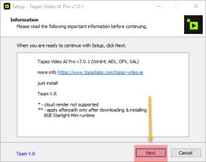 أفضل برنامج لرفع جودة الفديو Topaz7